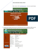 User Guide Beban Kerja Dosen