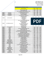NEC India Pvt. Ltd. April 2012 Price List