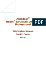 ROBOT Verification Manual Eurocodes