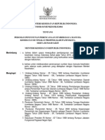 Kepmenkes 81-MENKES-SK-I-2004 - Pedoman Penanggulangan Perencanaan SDM Kesehatan Di Tingkat Propinsi, Kabupaten, Kota Serta Rumah Sakit