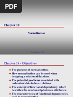 Chapter 10 Normalization