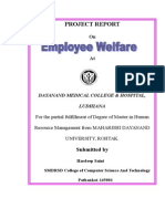 Employee Welfare