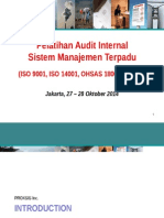 Audit Internal Sistem Manajemen Terpadu