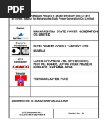 Stack Design Calculation | PDF | Applied And Interdisciplinary Physics ...