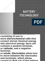 Battery Technology Ppt