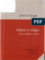 (John F. Haught) Stiinta Si Religie. de La Conflict La Dialog