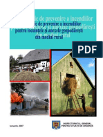 Ghid Prevenire Incendii Mediu Rural