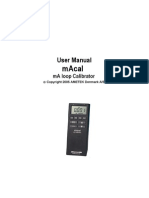 MAcal User Manual