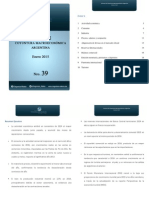 Informe Coyuntura Macroeconómica Argentina N°39