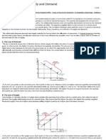 Economics Basics - Supply and Demand