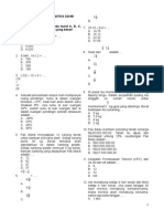 Prediksi 1 Soal Un Matematika SD