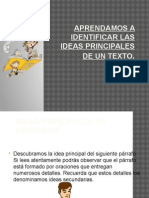 Identificar Ideas Principales