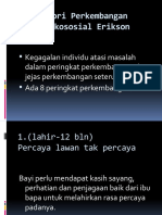 Teori Psikososial Erikson