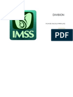 Catálogo de conceptos IMSS