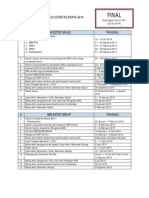 Kalender Akademik 2014-2015