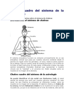 Chakra Cuadro Del Sistema de La Astrología