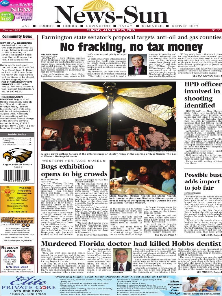 Hobbs NewsSun PDF Nature