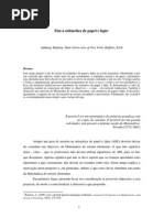 Aritmética Sem Papel