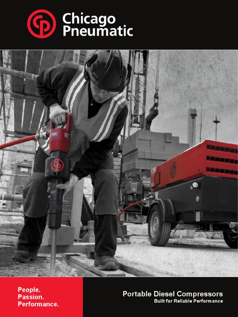 Chicago Pneumatic Portable Compressors | PDF | Gas Compressor | Diesel ...