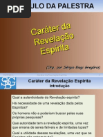 Carater Da Revelacao Espirita