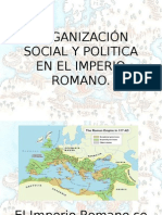 Organización Social y Politica en El Imperio Romano