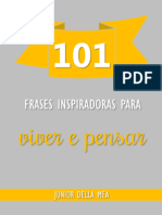 101 Frases Inspiradoras para Viver e Pensar