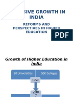 Inclusive Growth in India