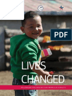 Lives Changed Completion Report