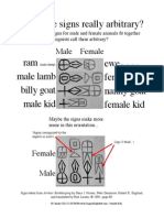 Male To Female Animals in Sumerian Cuneiform