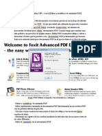 Editar PDF con Foxit Advanced PDF Editor 3.05