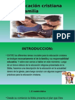 La Educación Cristiana en La Familia