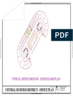 Typical Office Ground - Sixth Floor Plan