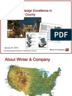 Promoting Design Excellence in Montgomery County: January 27, 2015 Winter & Company