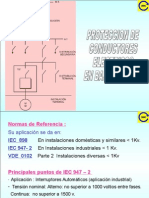 Proteccion de Cables en Baja Tension - Iec