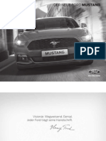 Der Neue Ford Mustang - Preisliste