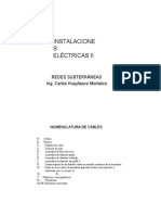 Redes Electricas Subterráneas