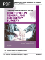 Download A Companion to Special Surgical Practice - Core Topics in General and Emergency Surgery  SP Brow by badish123 SN254229214 doc pdf
