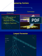 Engineering Systems: Lumped Parameter (Discrete) Continuous