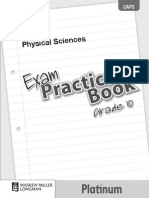 Platinum Physical Sciences Grade 10 Exam Practice Book