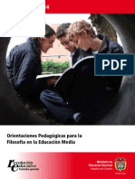 EBC FILOSOFIA PDF Orientaciones Filosofia