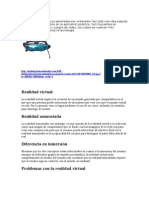 Ralidad Virtual Vs Realidad Aumentada