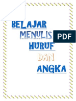 Belajar Buat Huruf Dan Angka