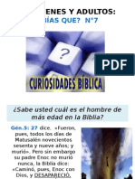 Curiosidadesd Biblicas 