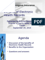 Benefits of Electronic Health Records