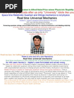 Download Harvards Physics department DR Lisa Randalls Relativity Stupidity on You Tube by Joe Nahhas SN25424729 doc pdf