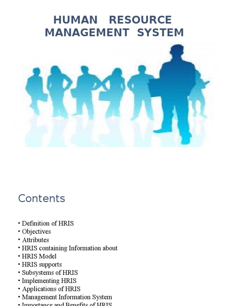 Overview of Human Resource Information System | PDF | Human Resource ...