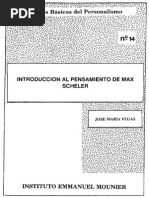 Introducción a Scheler