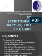 NKTI Guide to Preventing PD Exit Site Infections