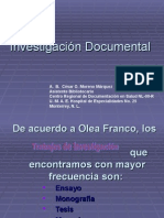 3 Investigación Documental