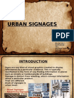 Urban Signages